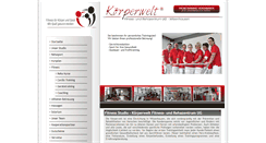 Desktop Screenshot of koerperwelt-witzenhausen.de
